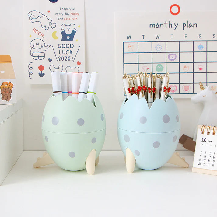 Dinosaur Egg Pen Holder