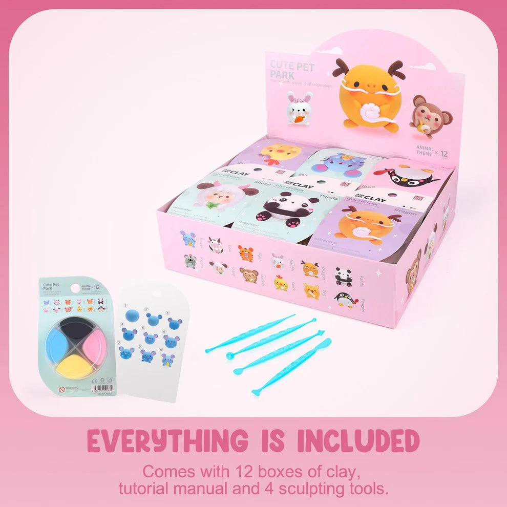 Airdry Clay - 12 PCS