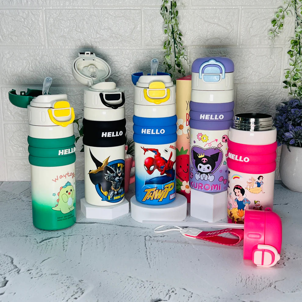 l Hello - 2 Way Drink Insulated water bottle