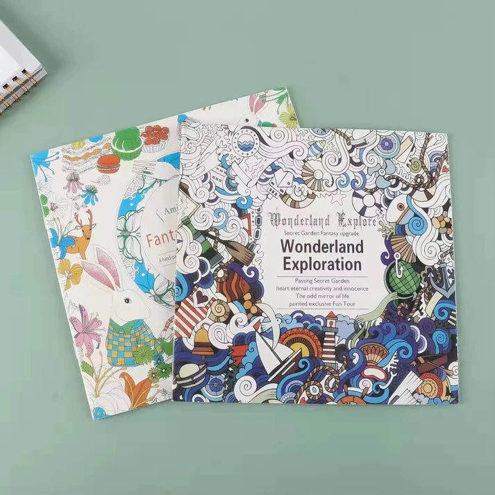 Doodle Coloring Book