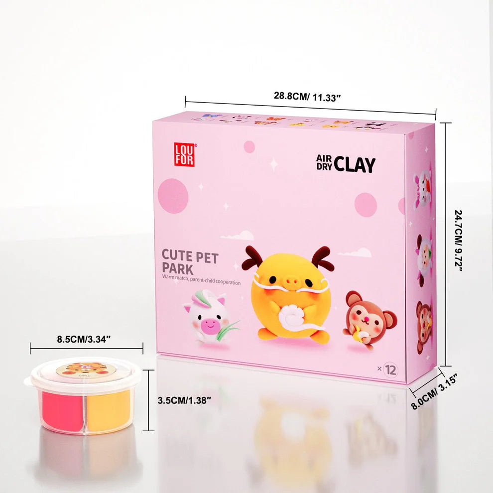 Airdry Clay - 12 PCS