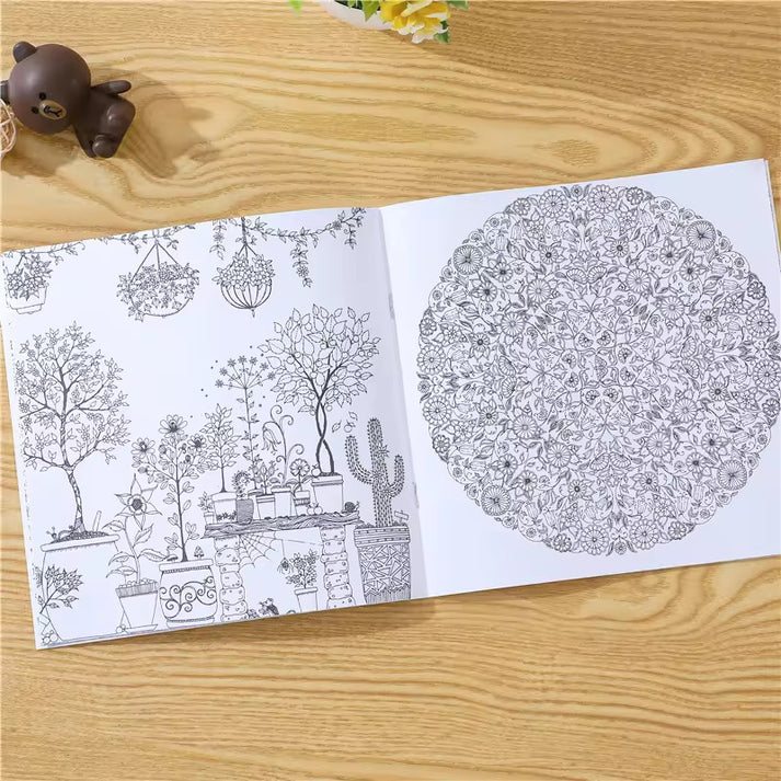 Doodle Coloring Book