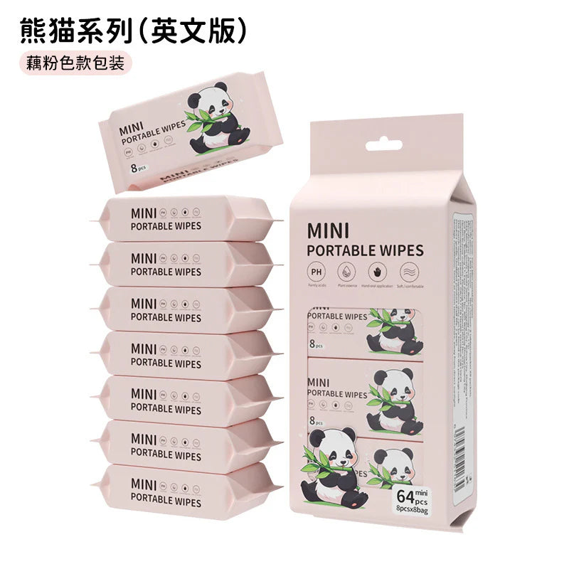 Kawaii Wet Tissue (8mini packs)