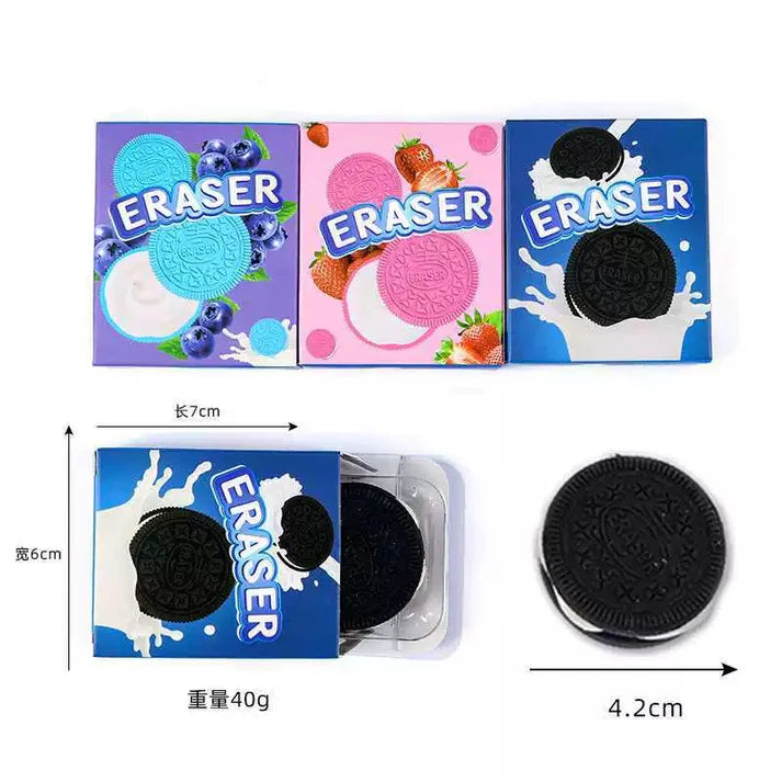 Cream Biscuit Eraser
