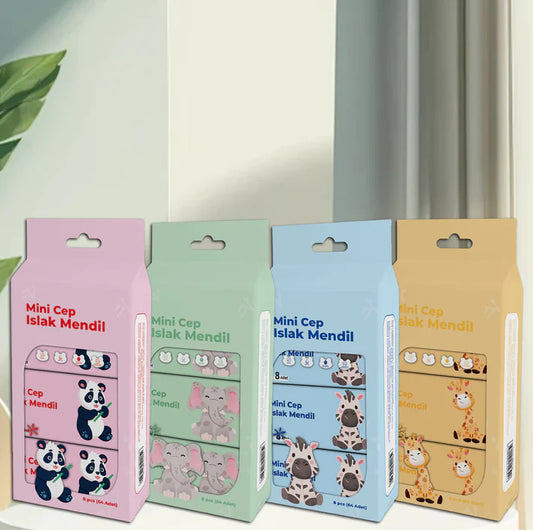 Kawaii Wet Tissue (8mini packs)