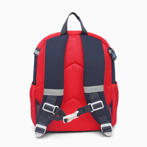 Premium Quality 3D Dino Backpack for kindergarten kids single zip small size (red)