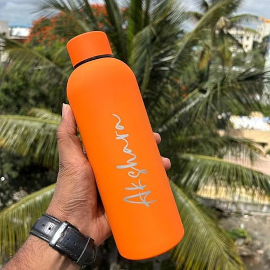 ✨ Personalized Sipper Steel Bottle – Custom Water Bottle for Work, Gym & Travel