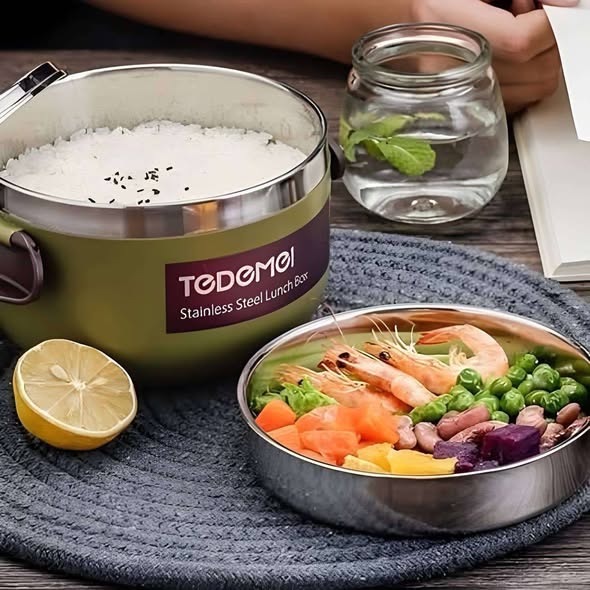 Stainless Steel Lunch Box – Airtight & Leak-Resistant