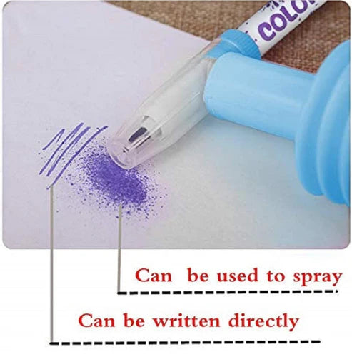 Blow Pens for Kids Spray Painting, Sketch Pen Color, Children, Drawing, Art & Craft, Spray Pens for Kids