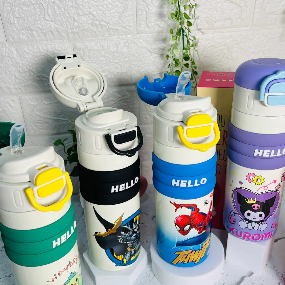 l Hello - 2 Way Drink Insulated water bottle