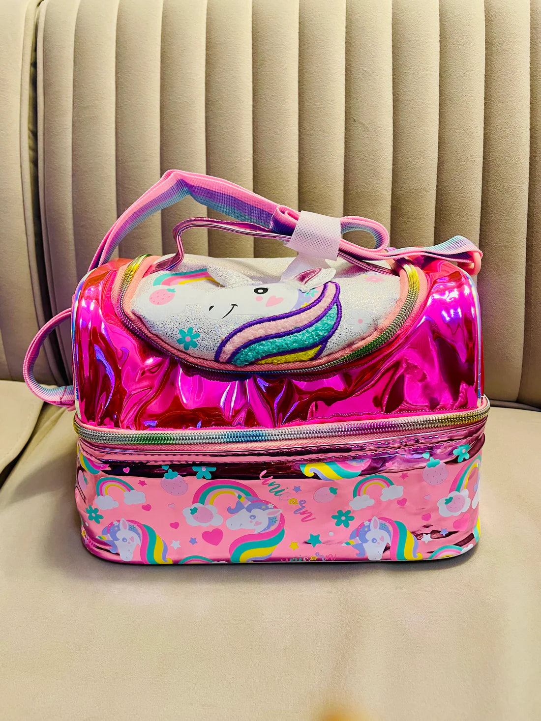 Double Decker Delight Lunchbag - Double the Yum, Double the Fun