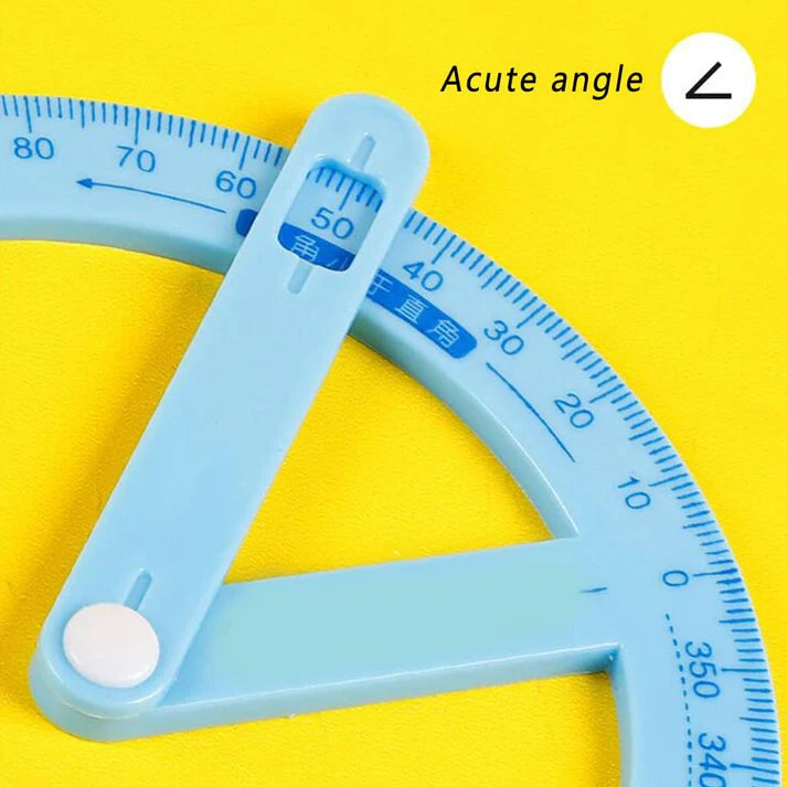 Pointer Protractor Ruler