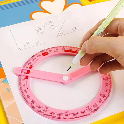 Pointer Protractor Ruler