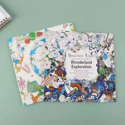 Doodle Coloring Book
