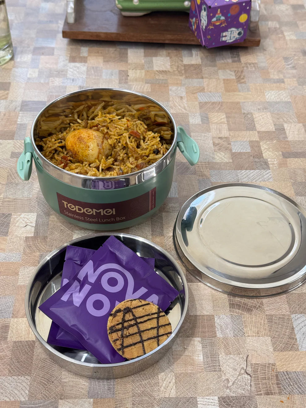 Stainless Steel Lunch Box – Airtight & Leak-Resistant