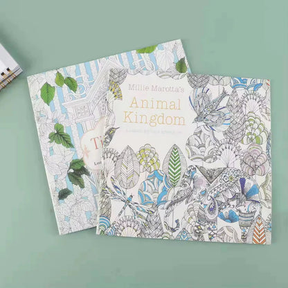Doodle Coloring Book