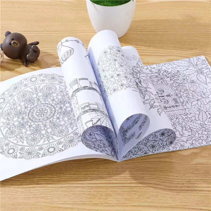 Doodle Coloring Book