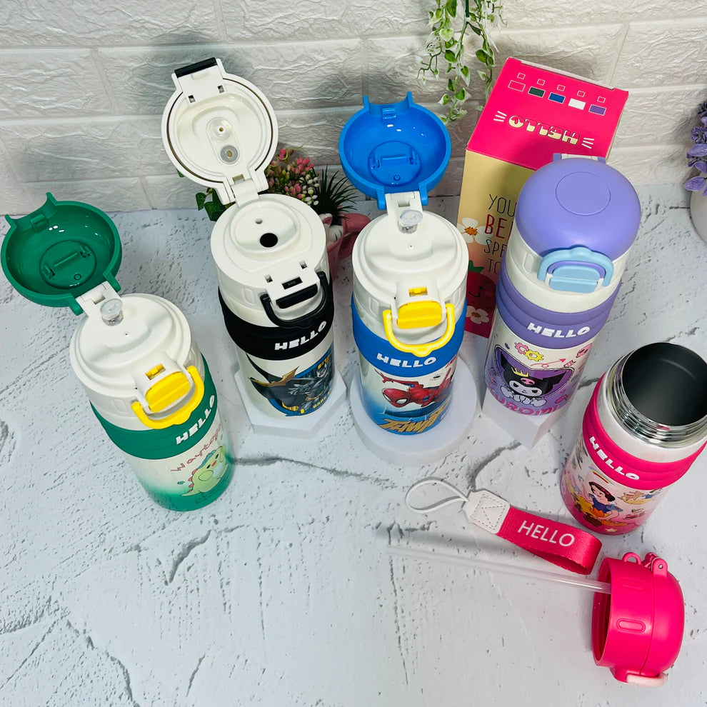 l Hello - 2 Way Drink Insulated water bottle