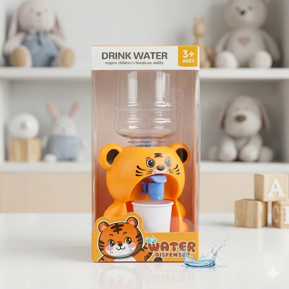 Mini Animal Water Dispenser Toy for Kids (Ages 3+)