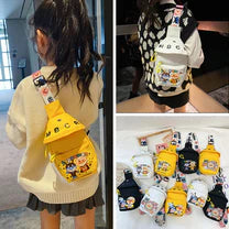 Kids  Chest Bag | Travel-Friendly Canvas Sling Bag