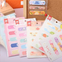 Cute Cartoon Waterproof Bandages for Kids – Skin-Friendly