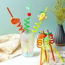 Colorful Fancy Straws ( 4 Pcs )