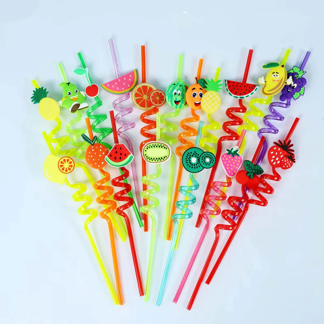Colorful Fancy Straws ( 4 Pcs )