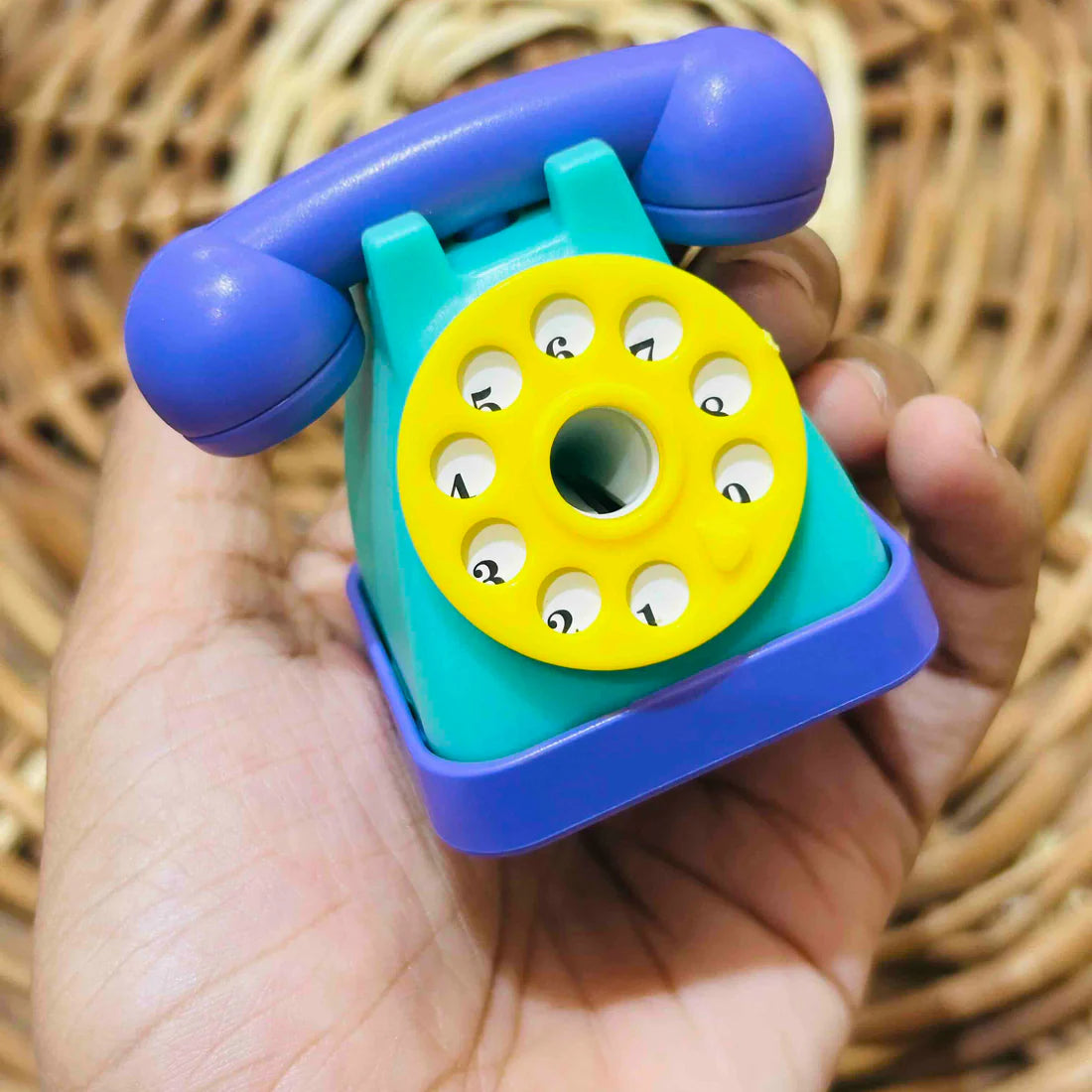 Old Telephone Design Pencil Sharpner