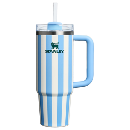 The Quencher H2.0 Tumbler 40 OZ ( Cornflower Cabana Gloss )
