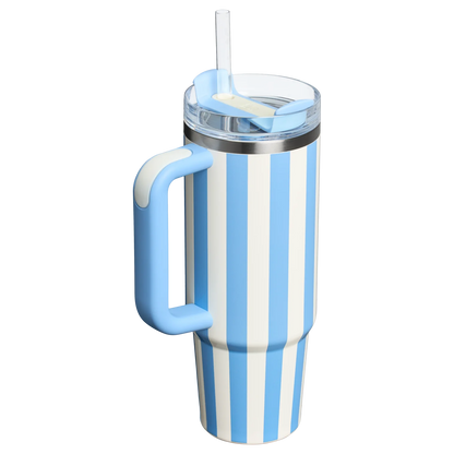 The Quencher H2.0 Tumbler 40 OZ ( Cornflower Cabana Gloss )