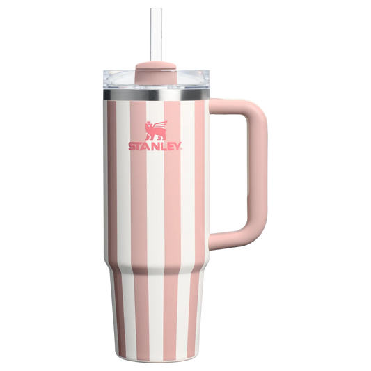 The Quencher H2.0 Tumbler 40 OZ ( Color Peach Whip Cabana Gloss )