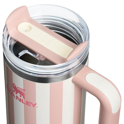 The Quencher H2.0 Tumbler 40 OZ ( Color Peach Whip Cabana Gloss )