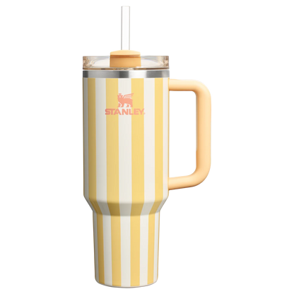 The Quencher H2.0 Tumbler 40 OZ ( Butter Cabana Gloss )STANLEY