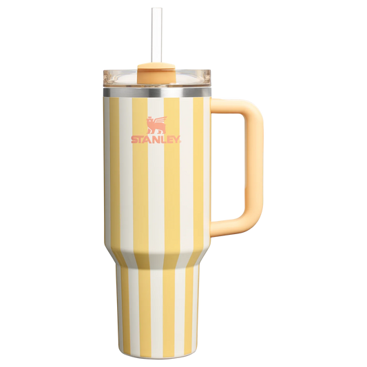 The Quencher H2.0 Tumbler 40 OZ ( Butter Cabana Gloss )STANLEY