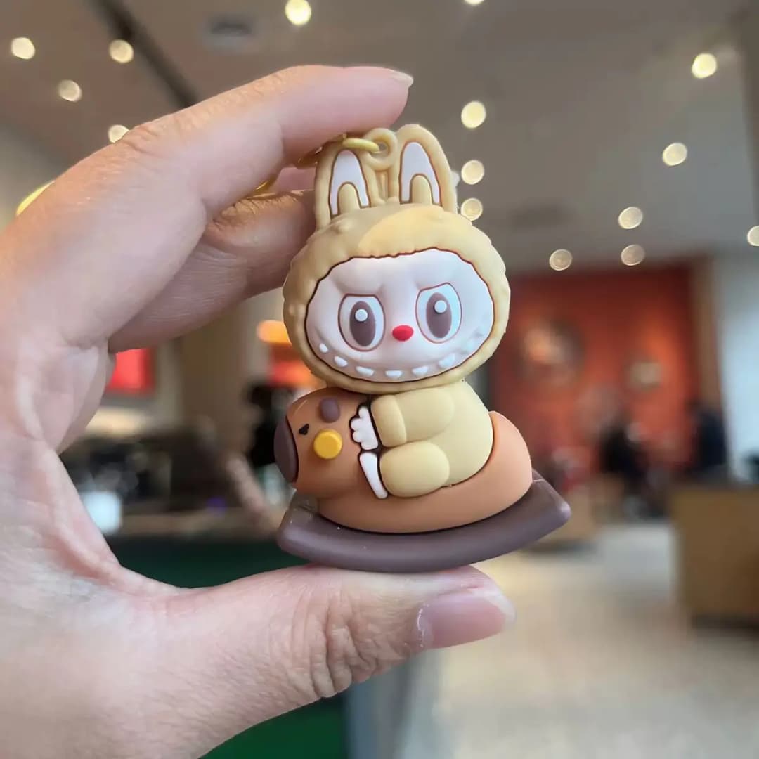 "LABUBU Cartoon Keychains – Cute & Trendy Bag Charms"