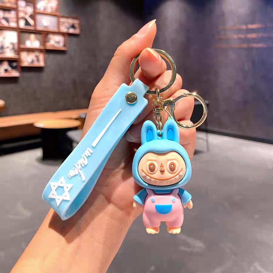 "LABUBU Cartoon Keychains – Cute & Trendy Bag Charms"