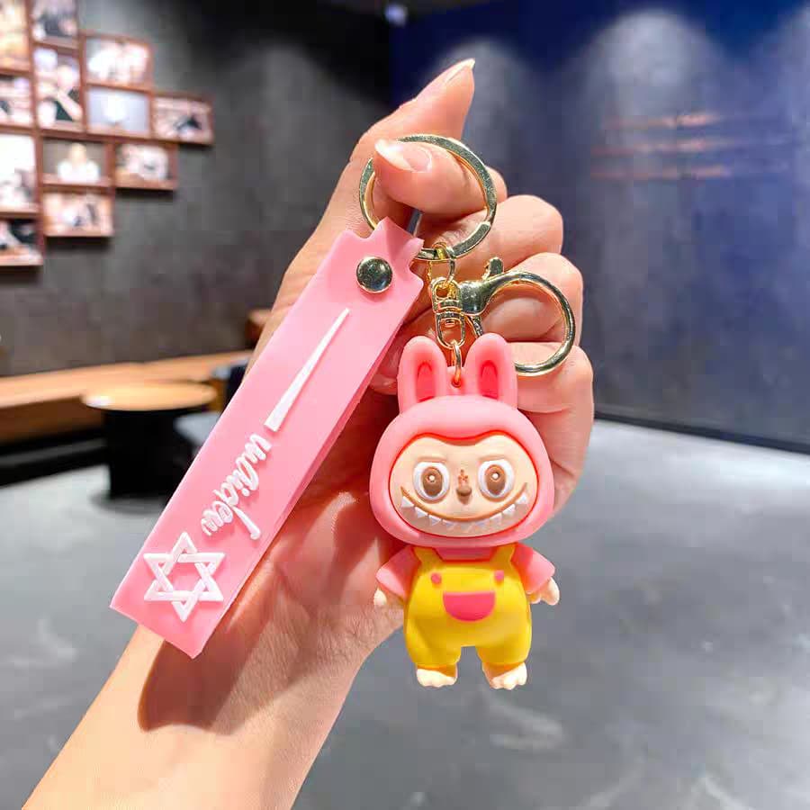 "LABUBU Cartoon Keychains – Cute & Trendy Bag Charms"