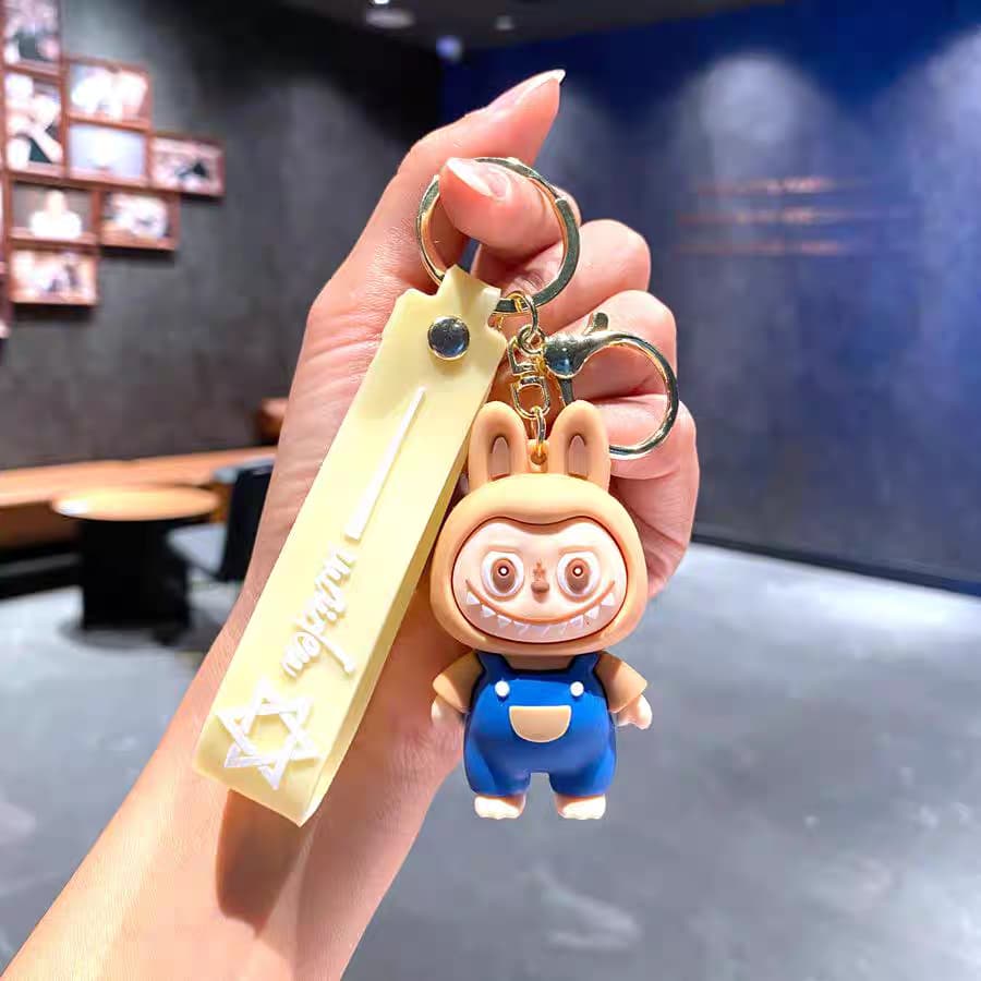 "LABUBU Cartoon Keychains – Cute & Trendy Bag Charms"
