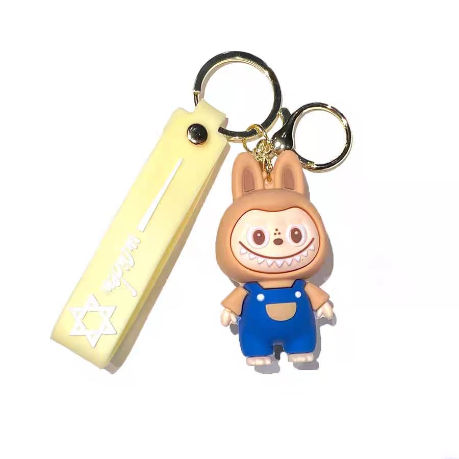"LABUBU Cartoon Keychains – Cute & Trendy Bag Charms"