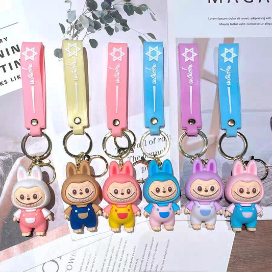 "LABUBU Cartoon Keychains – Cute & Trendy Bag Charms"