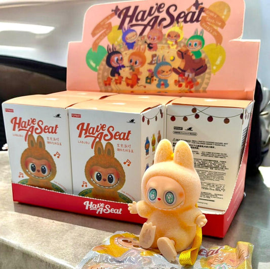 Pop Mart The Monsters Labubu Exciting Macaron Vinyl Face Blind Box Collectible Figure - Limited Edition