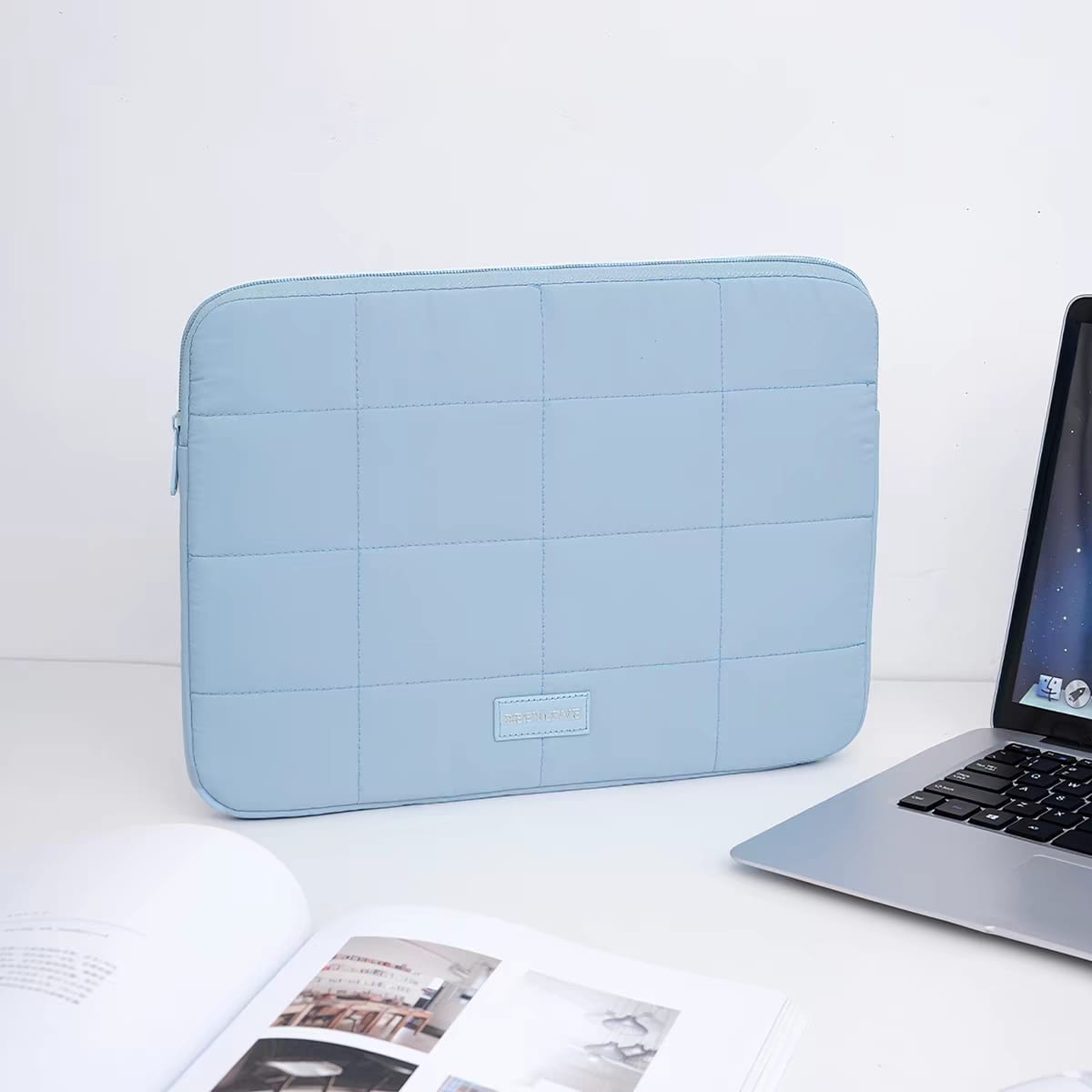 Padded Laptop Sleeve 13-15.6 Inch | Waterproof Laptop Case | Soft Protective Laptop Cover for MacBook, Dell, HP