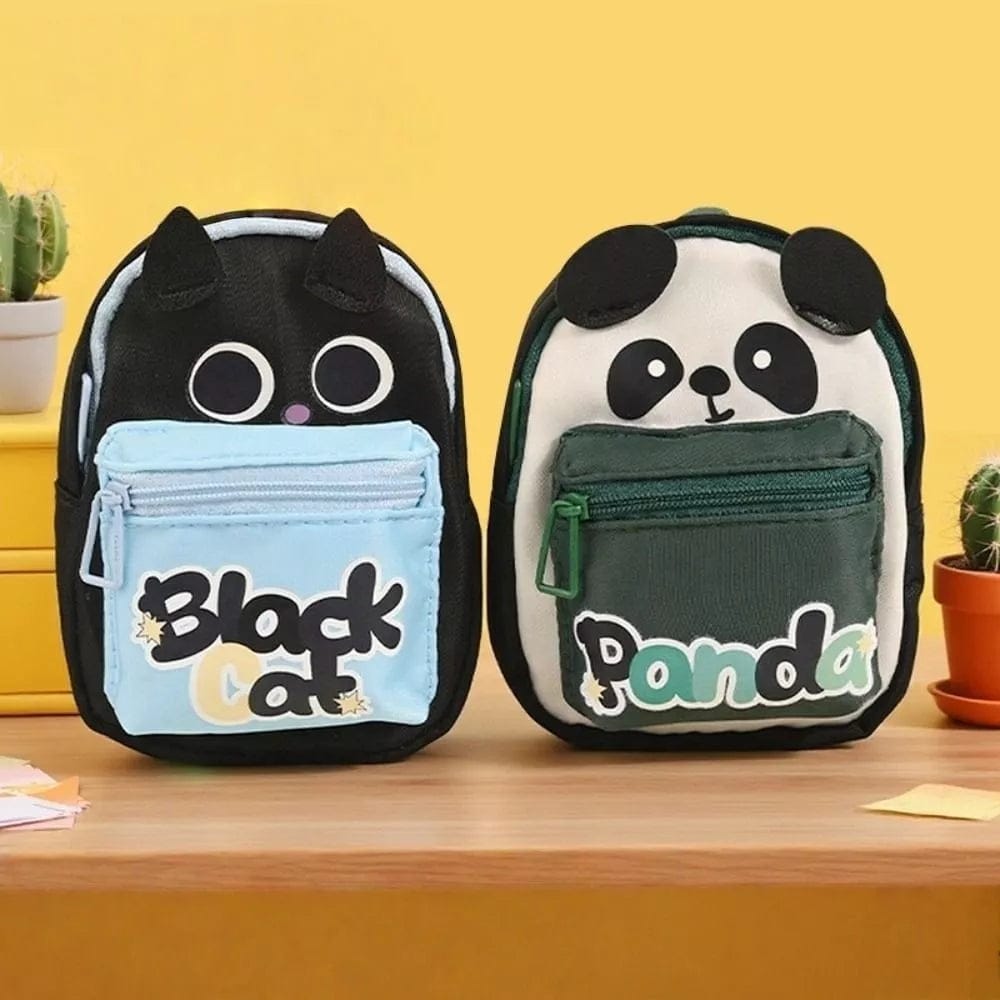 Cute Panda Mini Sling Bag | Kawaii Neck Pouch Crossbody Bag | Small Cartoon Coin Purse for Girls