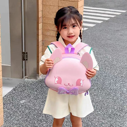 Cute Bunny Kids Backpack – Adorable Cartoon School Bag for Kids