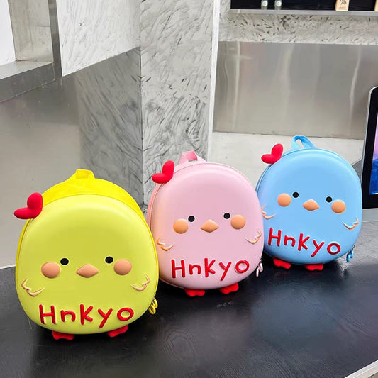 Cute Cartoon Kids Backpack – Lightweight Pink Animal School Bag for Girls & Toddlers | Adjustable Strap Travel Bag