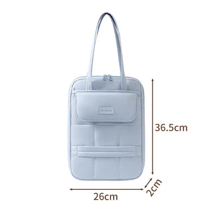Laptop Sleeve Bag 15.6 Inch | Cute Pastel Laptop Case with Handle | Waterproof Padded Laptop Sleeve for MacBook, Dell, HP