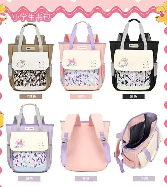 Convertible Japanese Style Cute tote bags\backpack