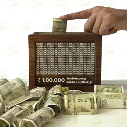 1 Lakh Savings Challenge Piggy Bank