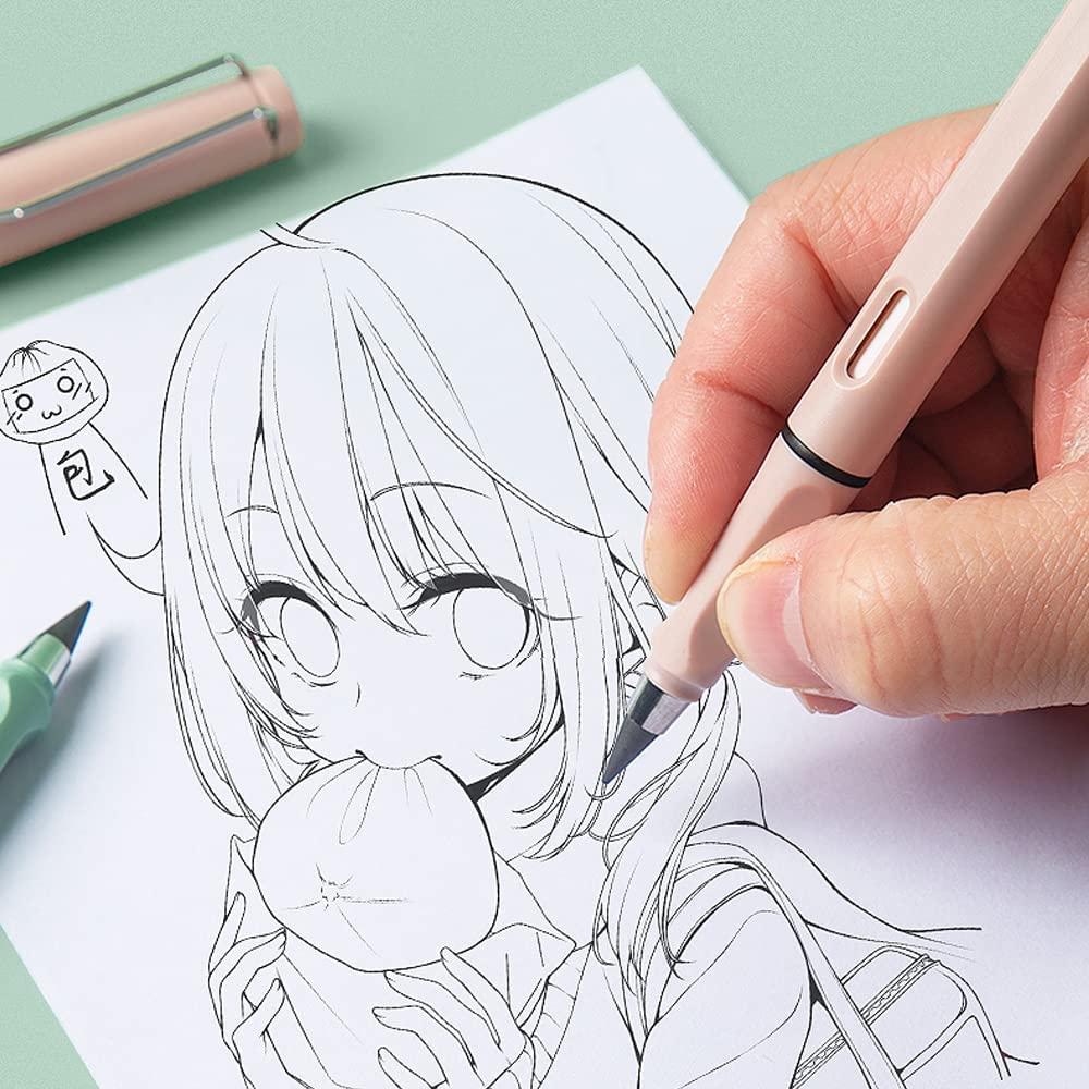 4ver Writing Infinite Pencil with Inside Eraser {3 PCS}