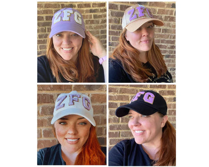 Personalized Cap – Custom Embroidered with 1 Initial & 1 Patch (Free) 🧢✨